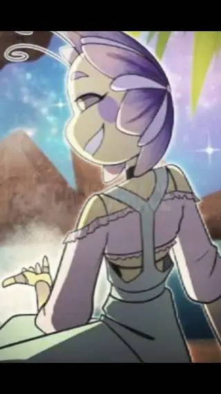 ai character: dahlia in coma background