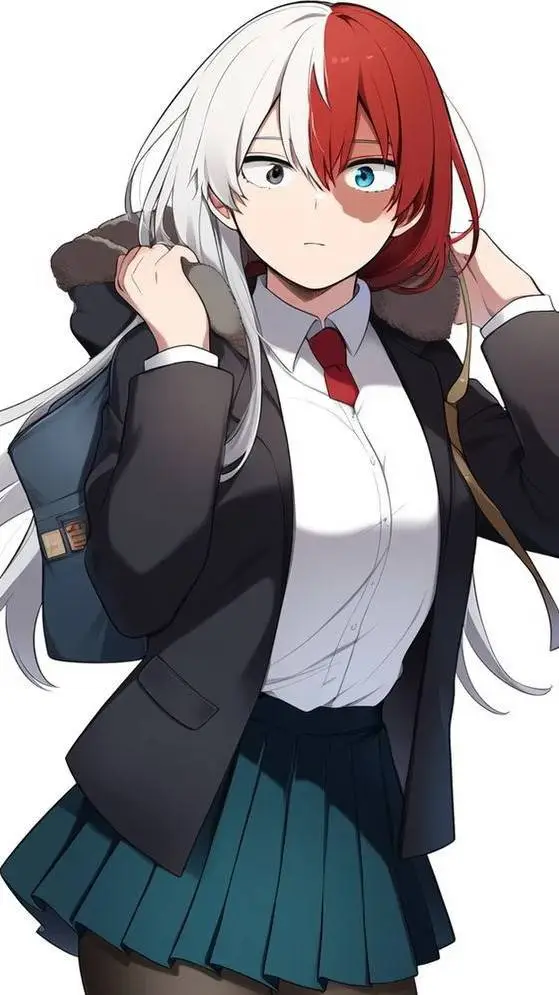 ai character: todoroki mujer MHR background