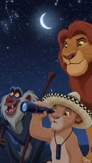 ai character: Simba👑 background