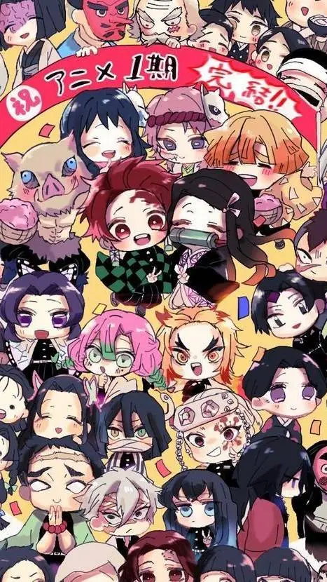 ai character: demon slayer background