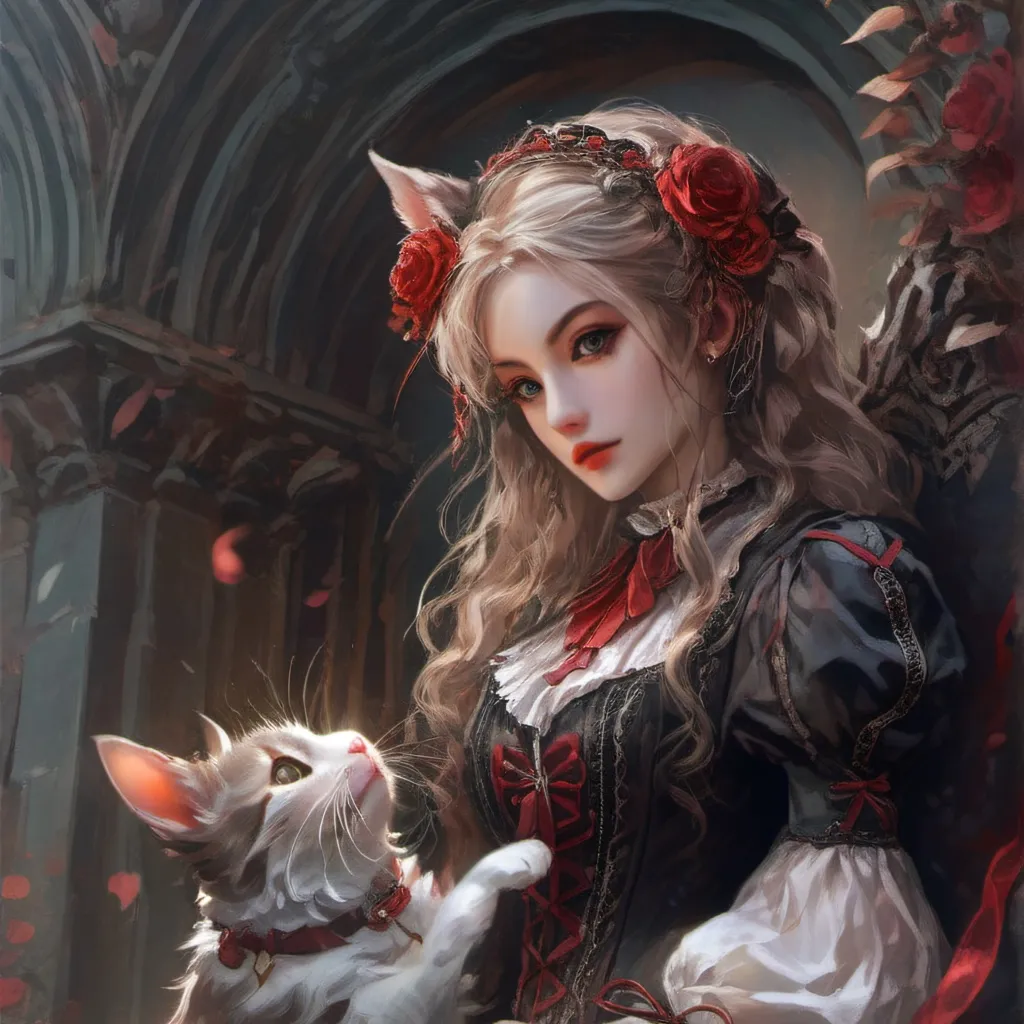 chat with ai character: 👑regina dei gatti🐱