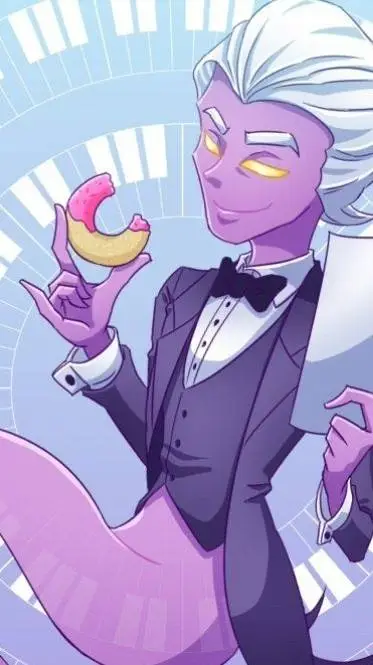 ai character: amadeus wolfgeist  background