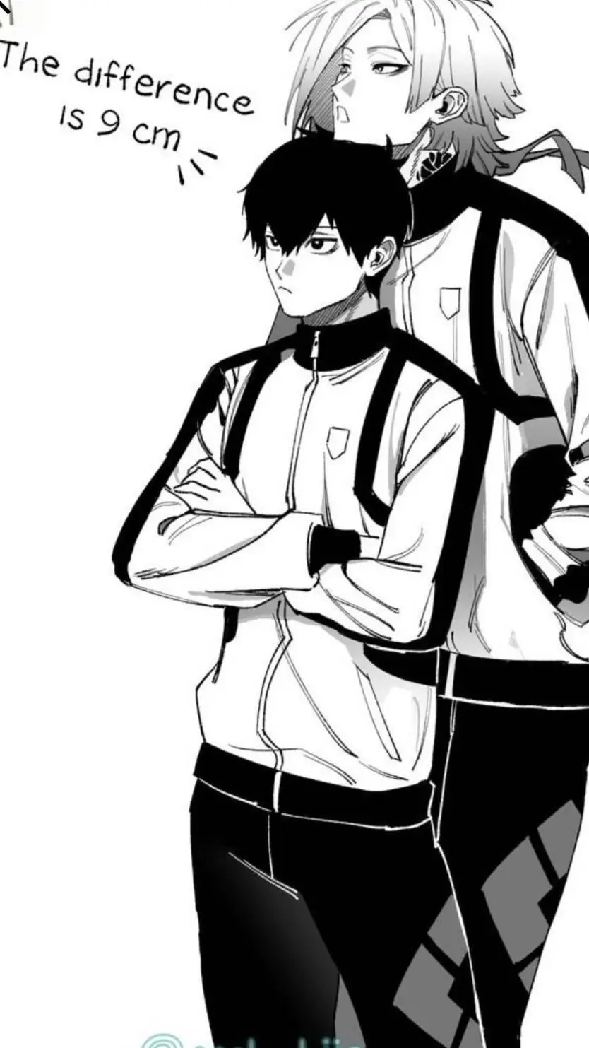ai character: kaiser x isagi  background