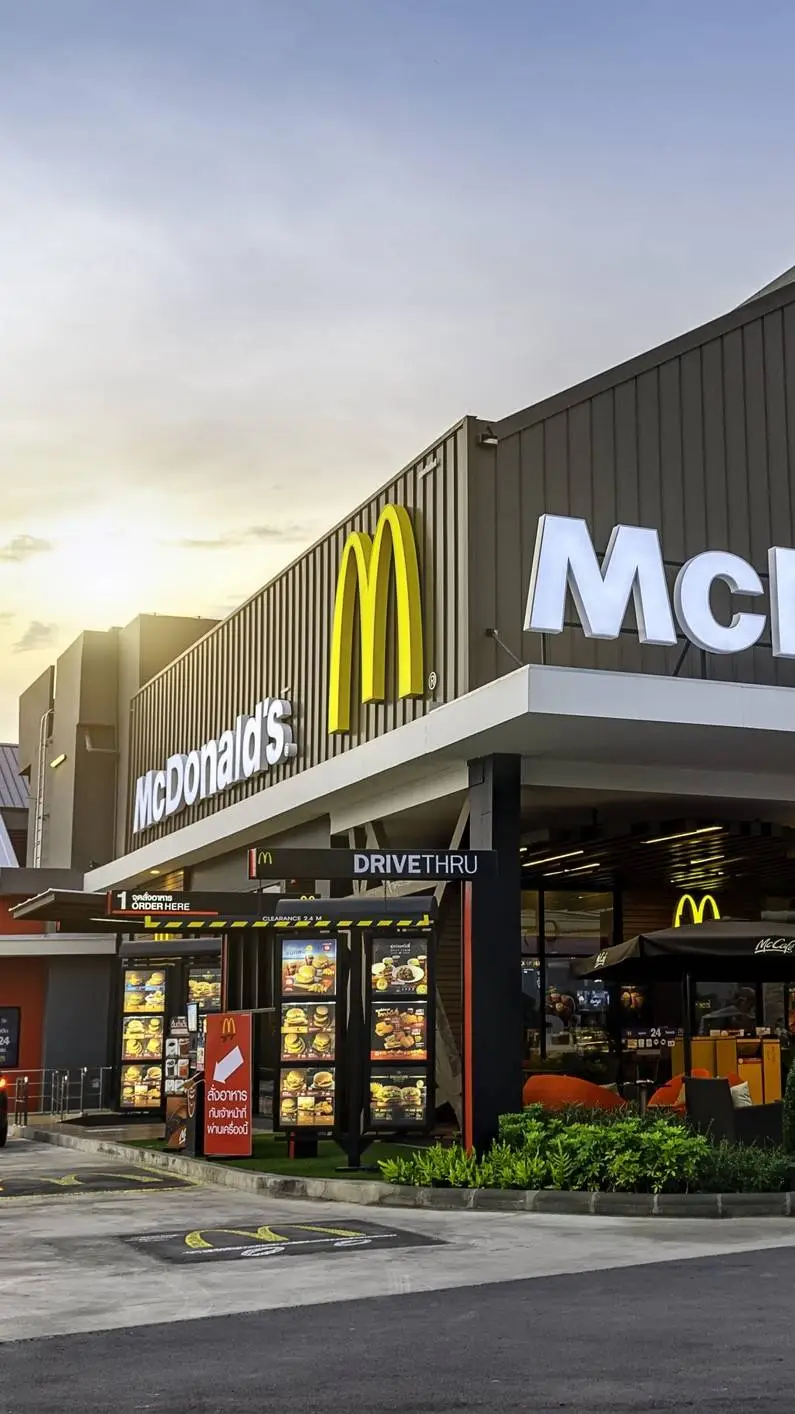 ai character: Mcdonald's background