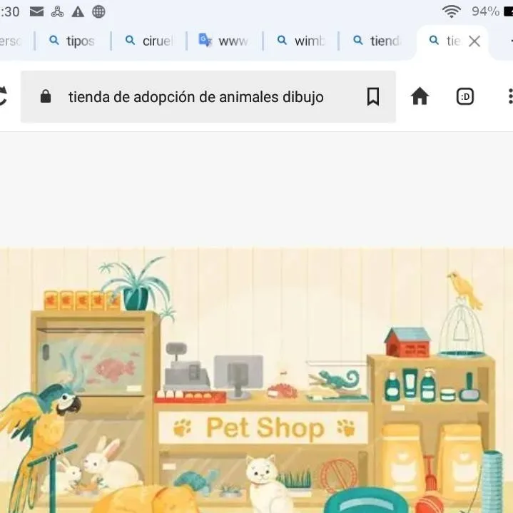 chat with ai character: tienda de mascotas