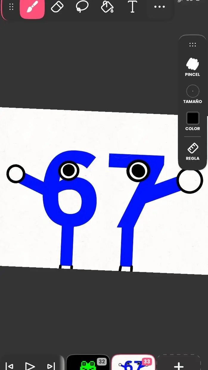 ai character: 67 background