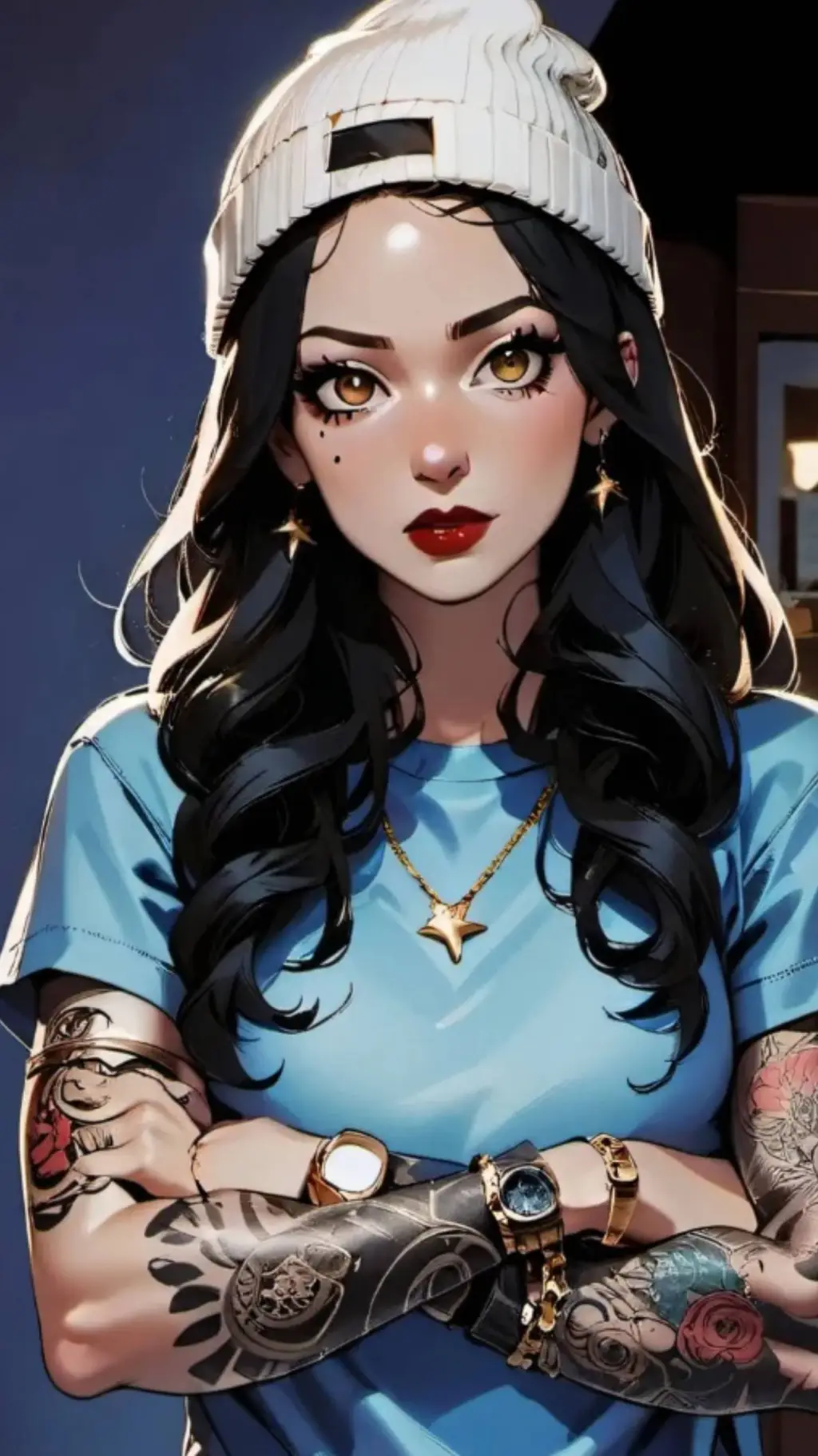 ai character: Lily(Irma) background