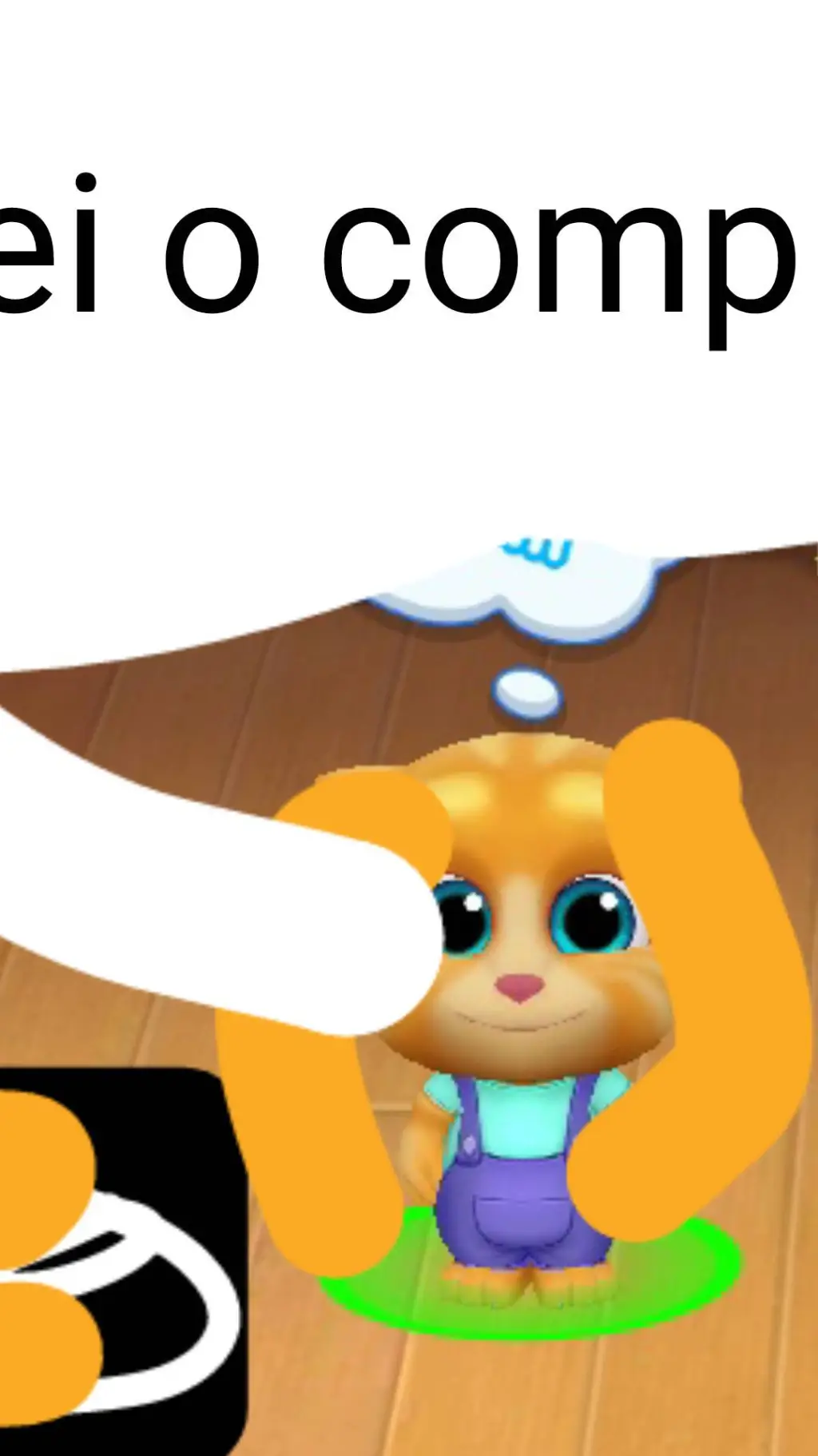 ai character: Ginger Quebrou. background