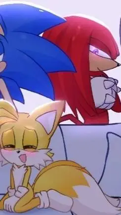 ai character: Knuxails❤💛 background
