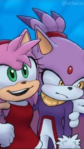 ai character: Blazamy💖💜 background