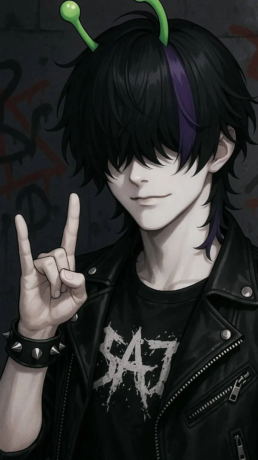 ai character: Drake 👽💜 background