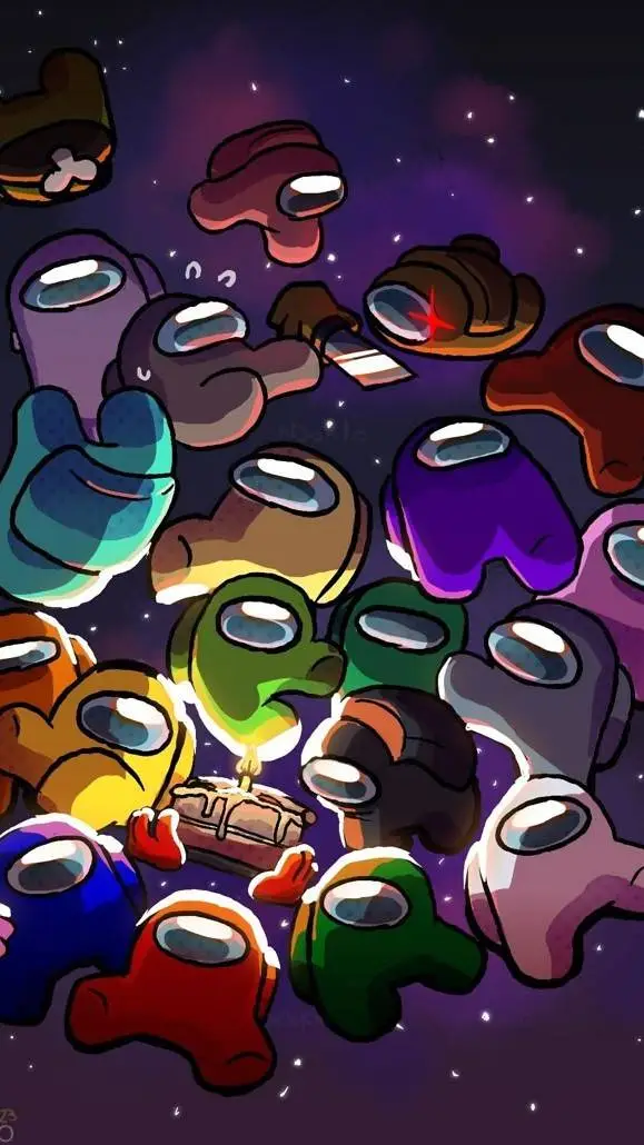 ai character: Among us! background