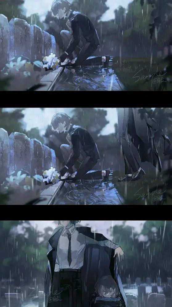 ai character: под 🌧 background