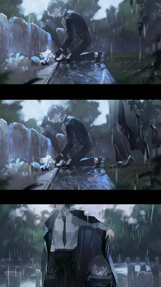 ai character: под 🌧 background