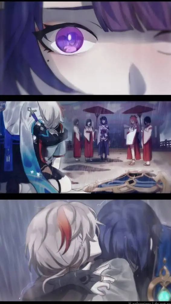 ai character: под 🌧  background