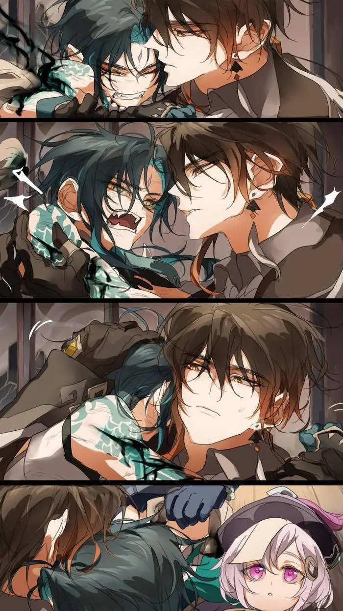 ai character: Во тьме background