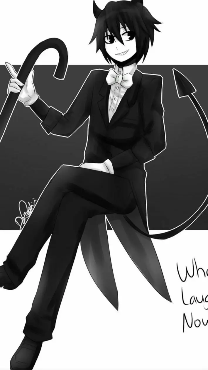 ai character: bendy  background