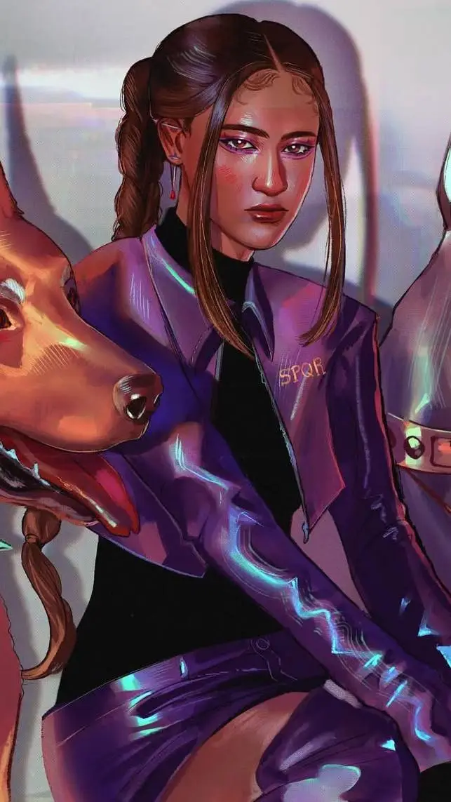 ai character: Reyna Avila RA<3 background