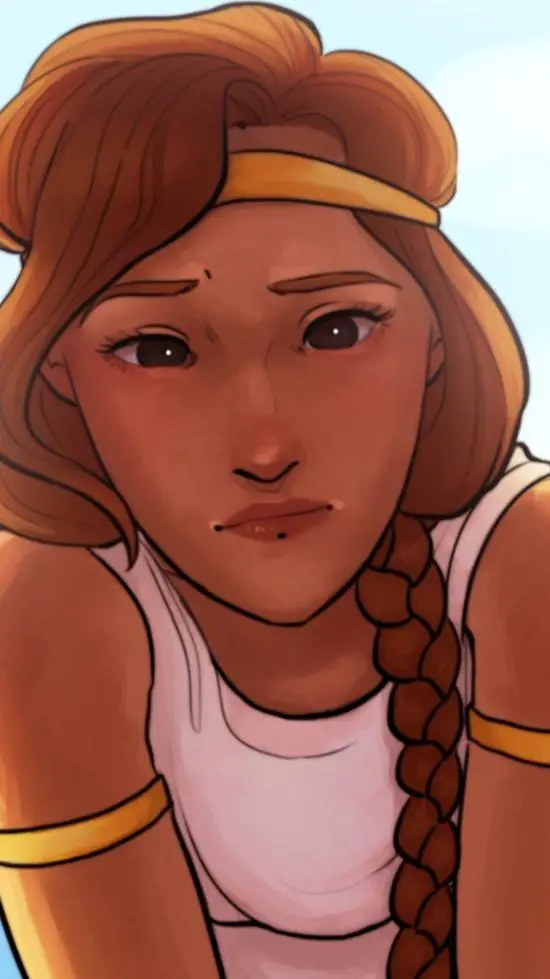 ai character: Calypso PJO background