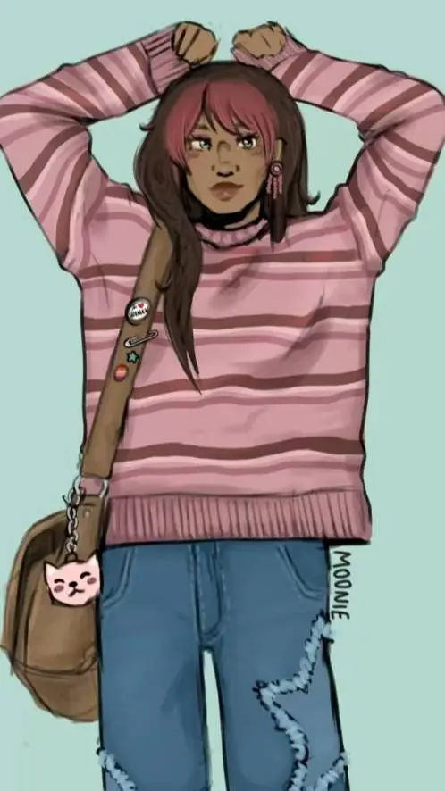 ai character: <3 Piper Mclean <3 background