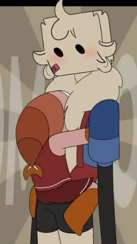 ai character: Goob x shrimpo XD background