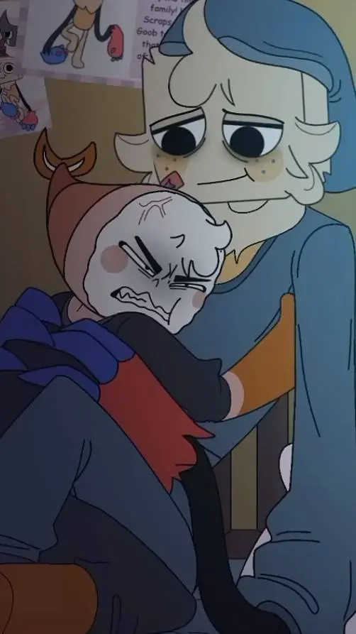 ai character: angryhug  background