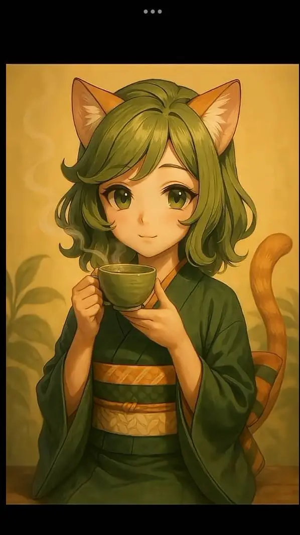 ai character: Pussini suschi  background