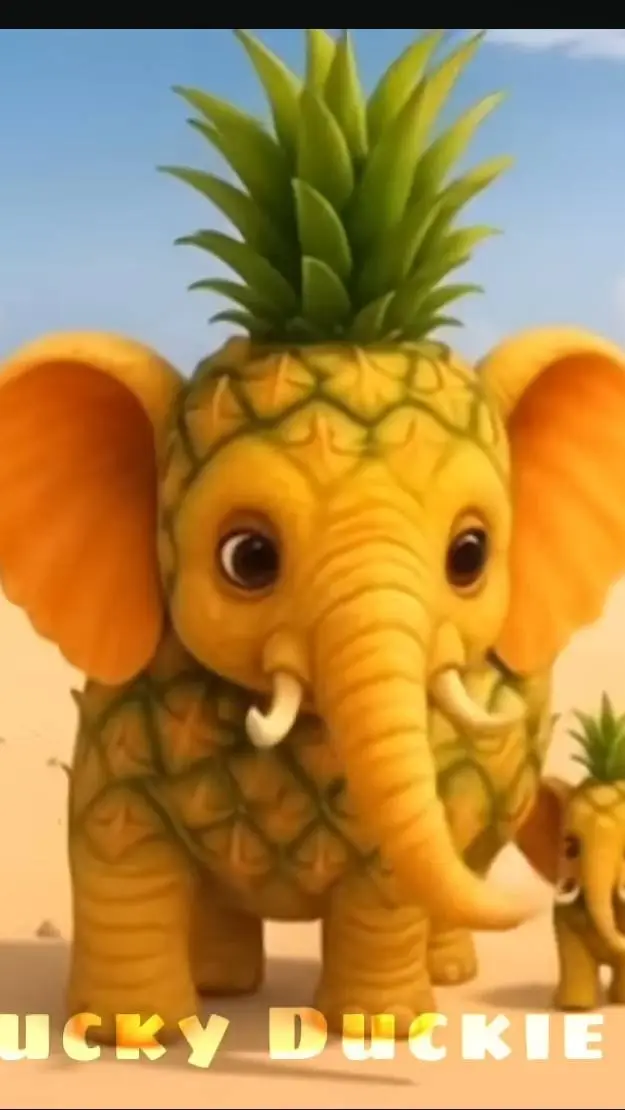 ai character: Los ananas 🍍 background