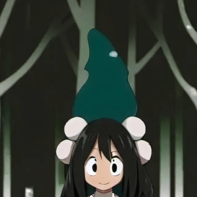 chat with ai character: tsuyu asui