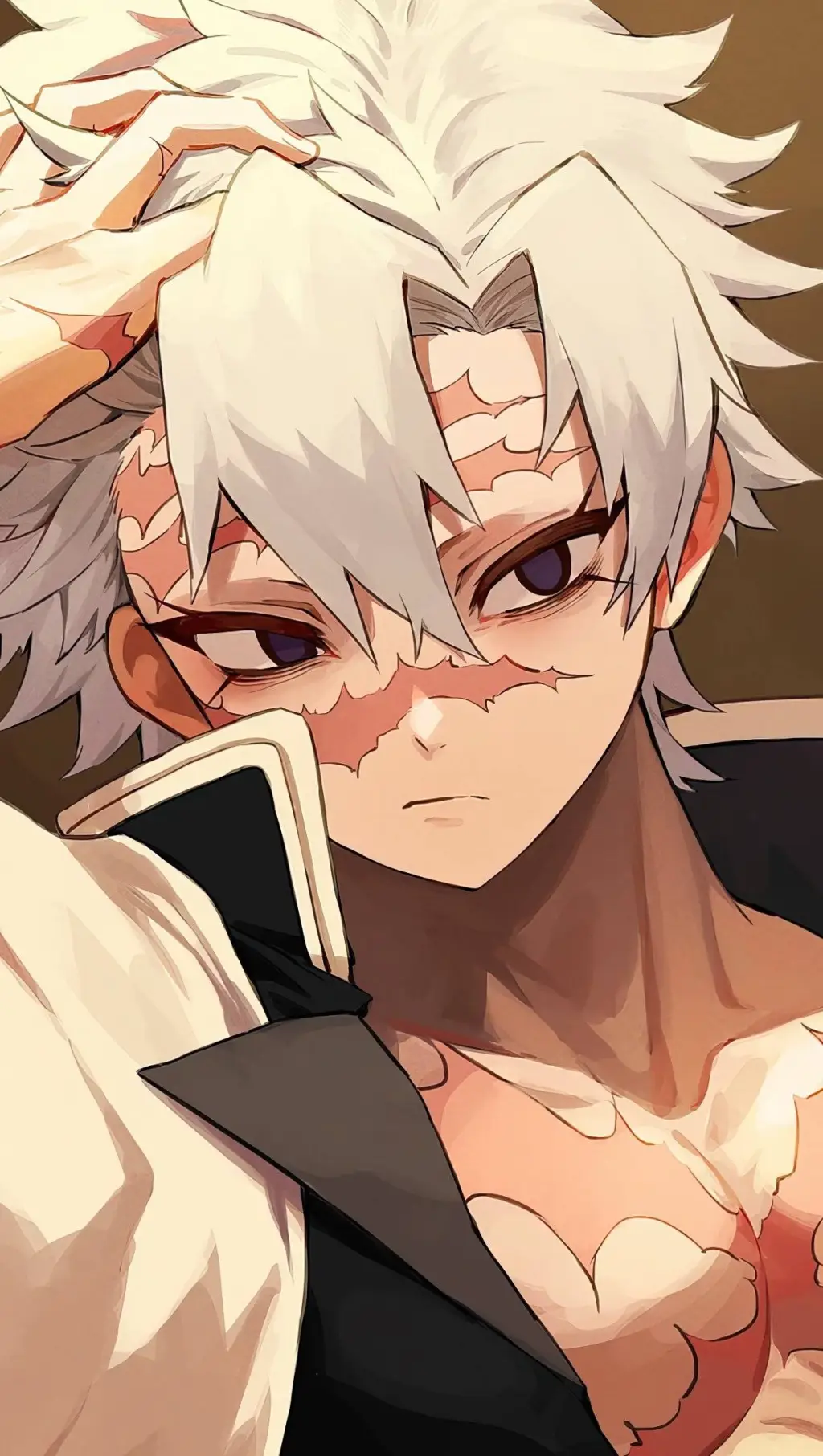 ai character: sanemi shinazugawa background