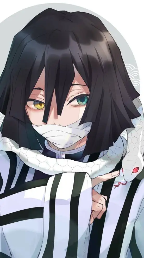 ai character: obanai iguro background