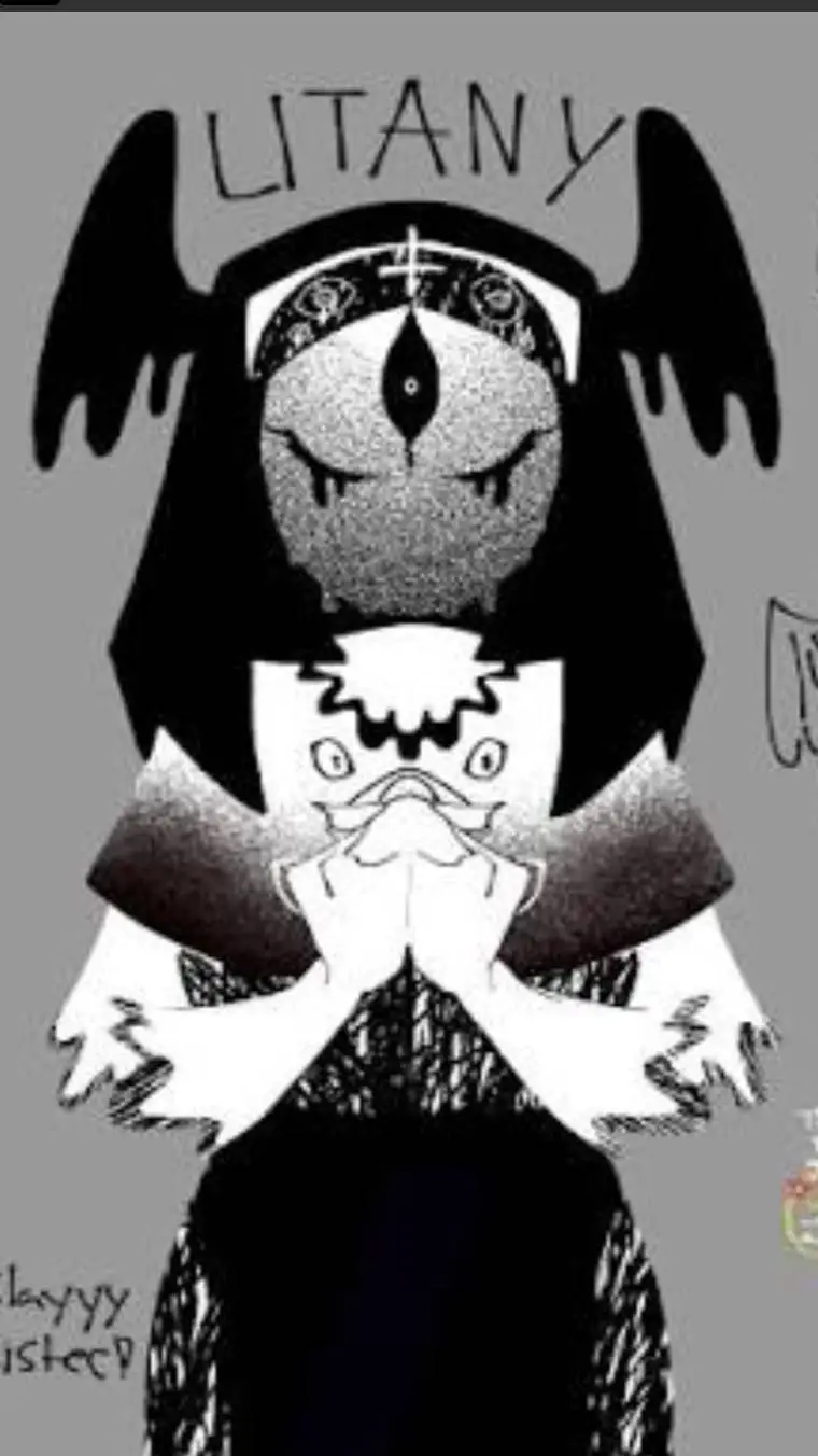 ai character: Litany (Grace)  background