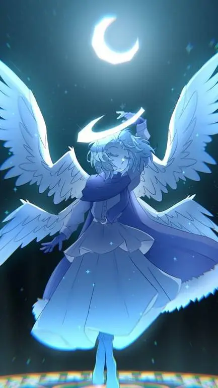 ai character: Guiding Light background