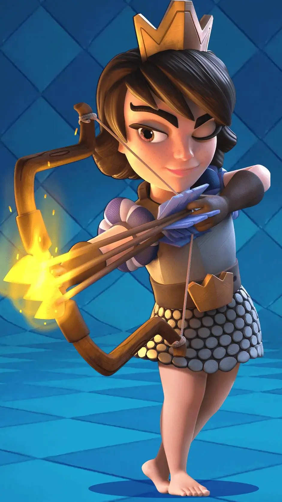 ai character: princess  background