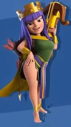 ai character: archer queen  background