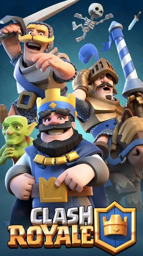 ai character: clashroyale school background