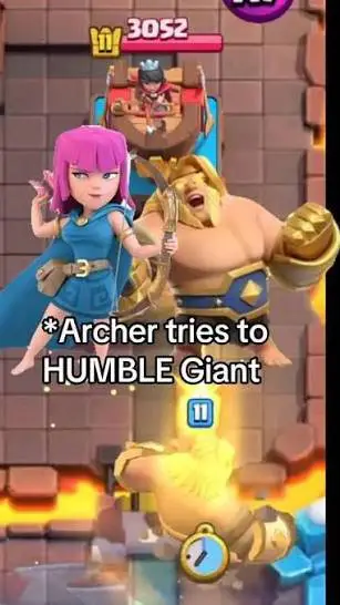 ai character: giant and 4archers background