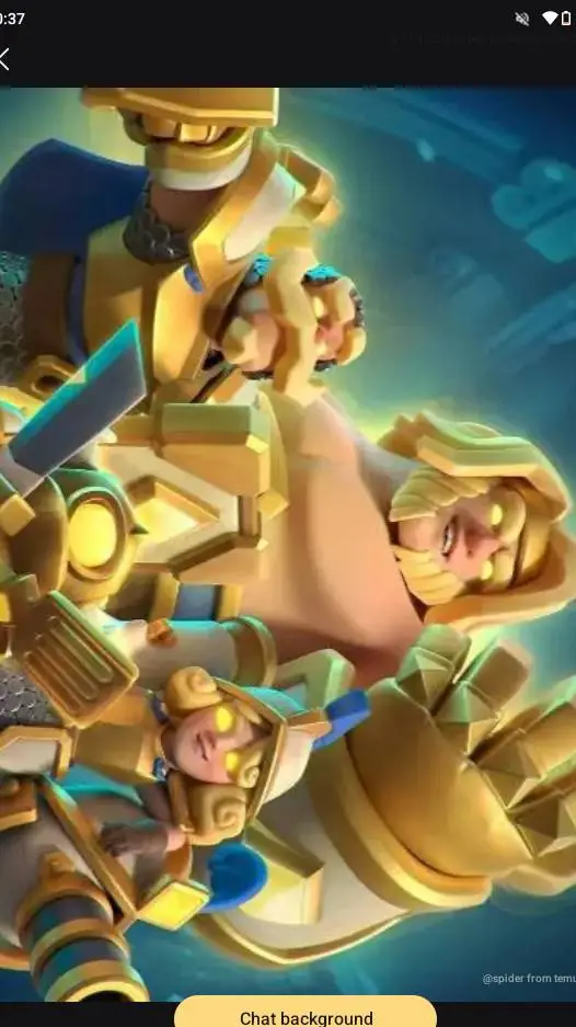 ai character: clash heros background