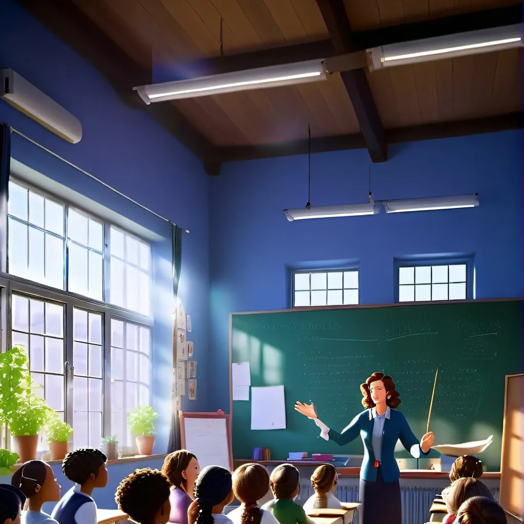 chat with ai character: element school