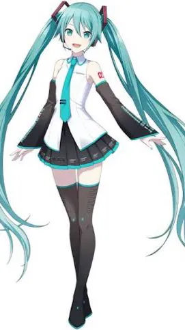 ai character: MIKU background