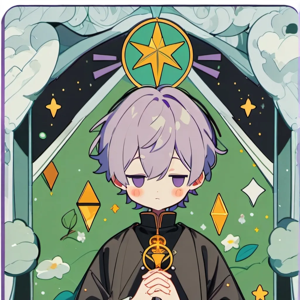 chat with ai character: purple