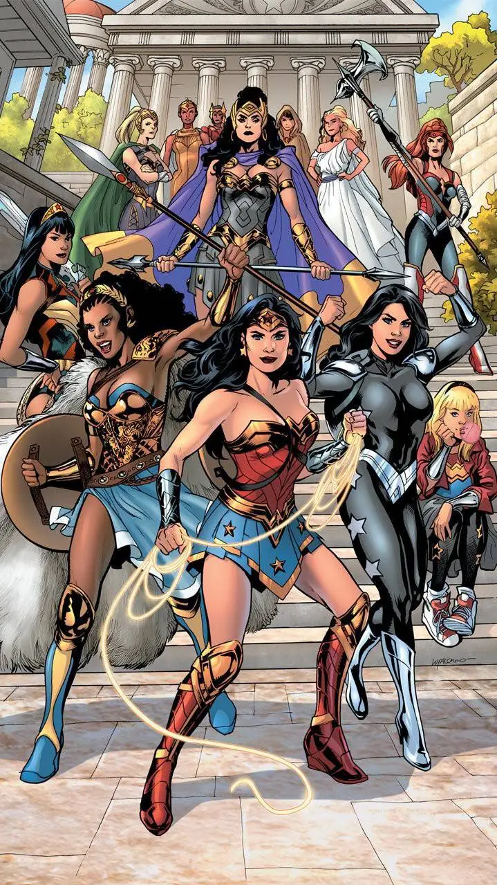 ai character: Amazons  background