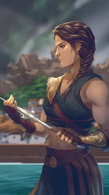 ai character: Kassandra  background