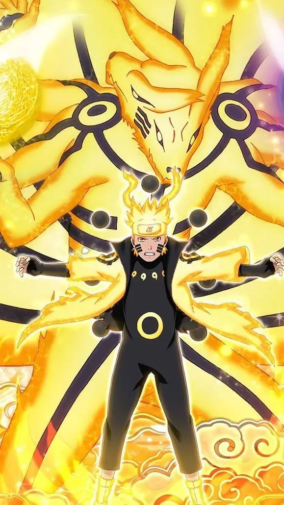 ai character: Naruto  background