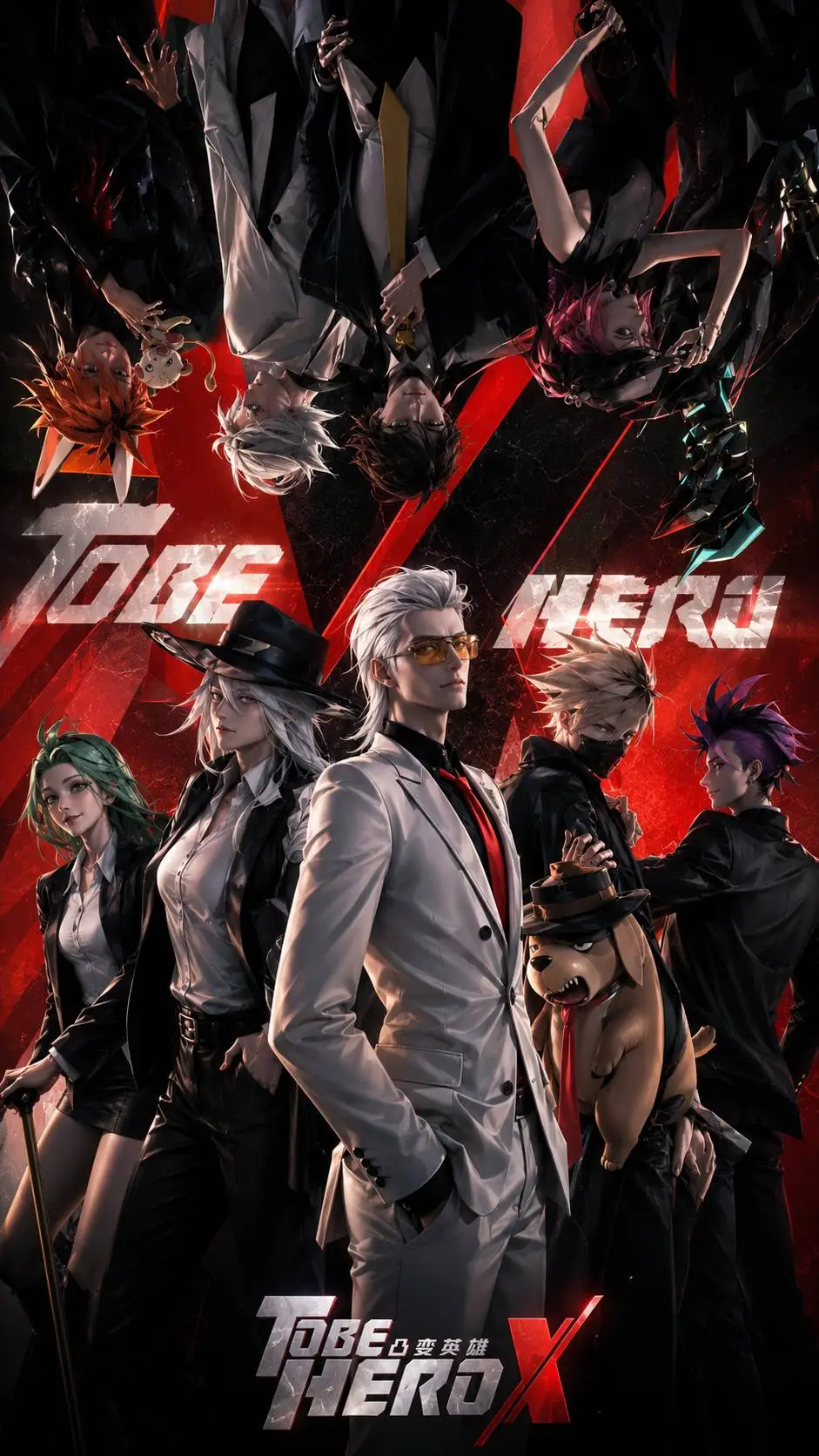 ai character: To be Hero X background