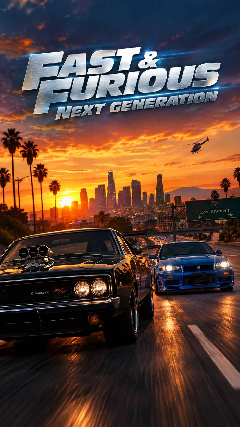 ai character: Fast&Furious  background