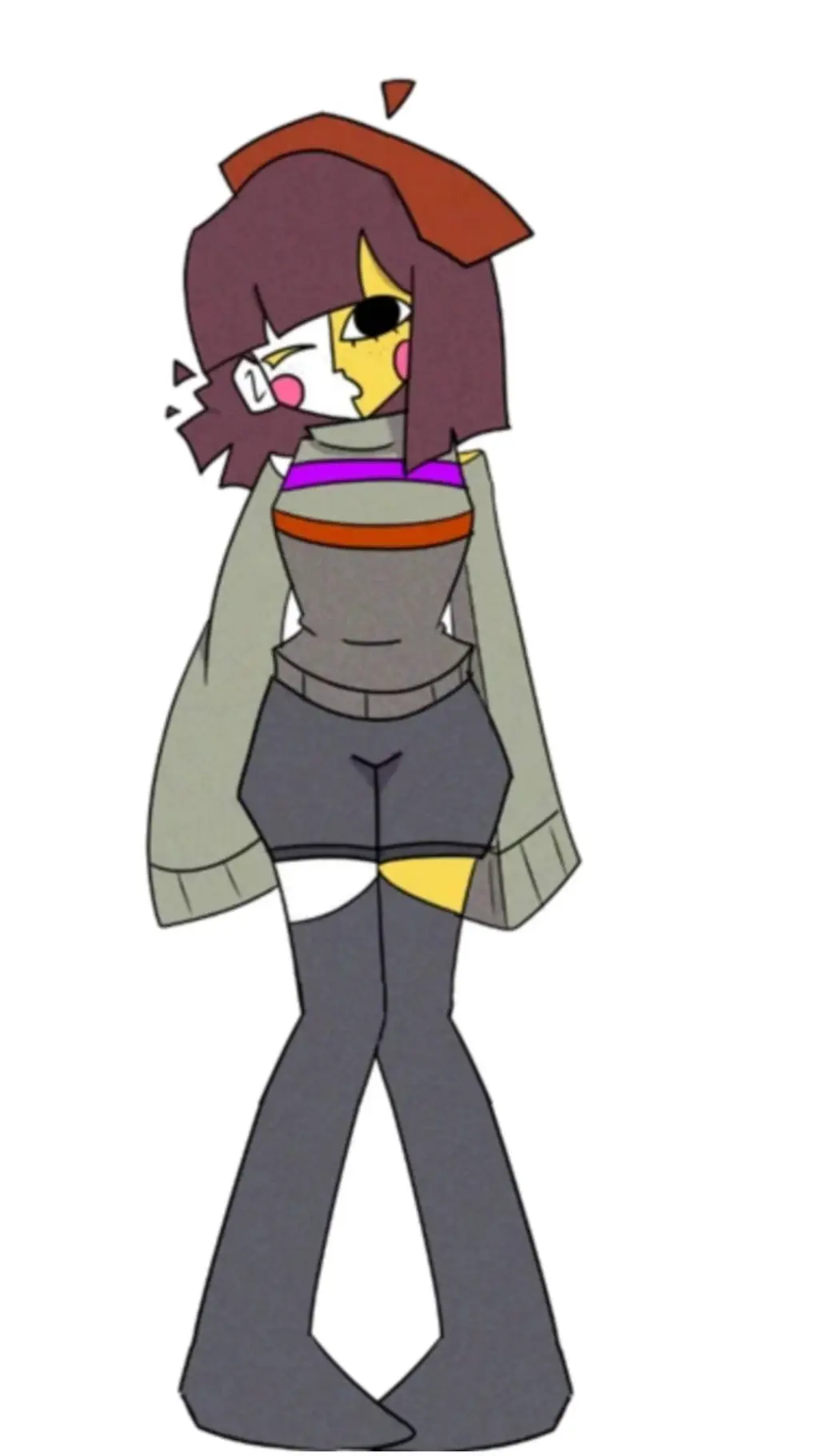 ai character: Zazi background