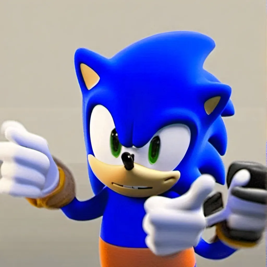 chat with ai character: Sonic 