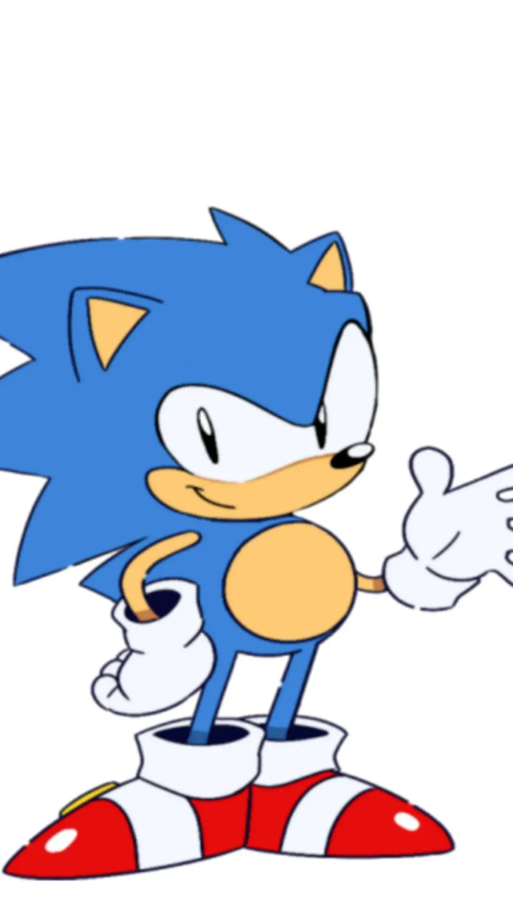 ai character: Sonic hate you  background
