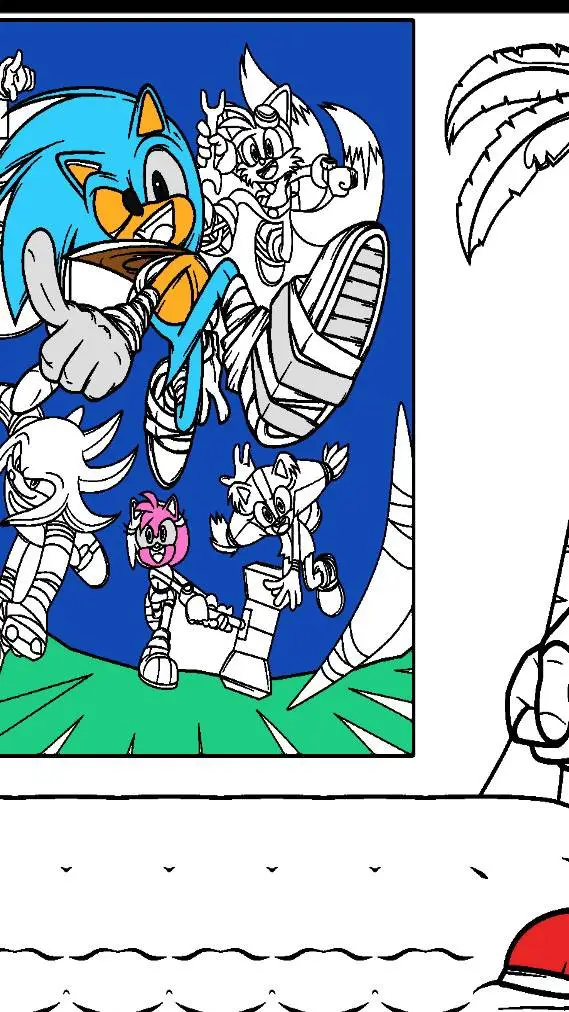 ai character: Fleetway SpongeBob background